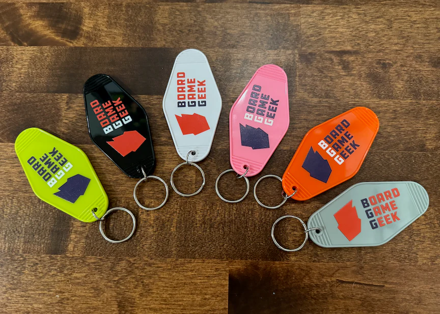 BoardGameGeek Vintage Motel Keychain - Image 15