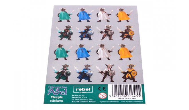 Chronicles of Avel - Meeple Stickers - Image 2