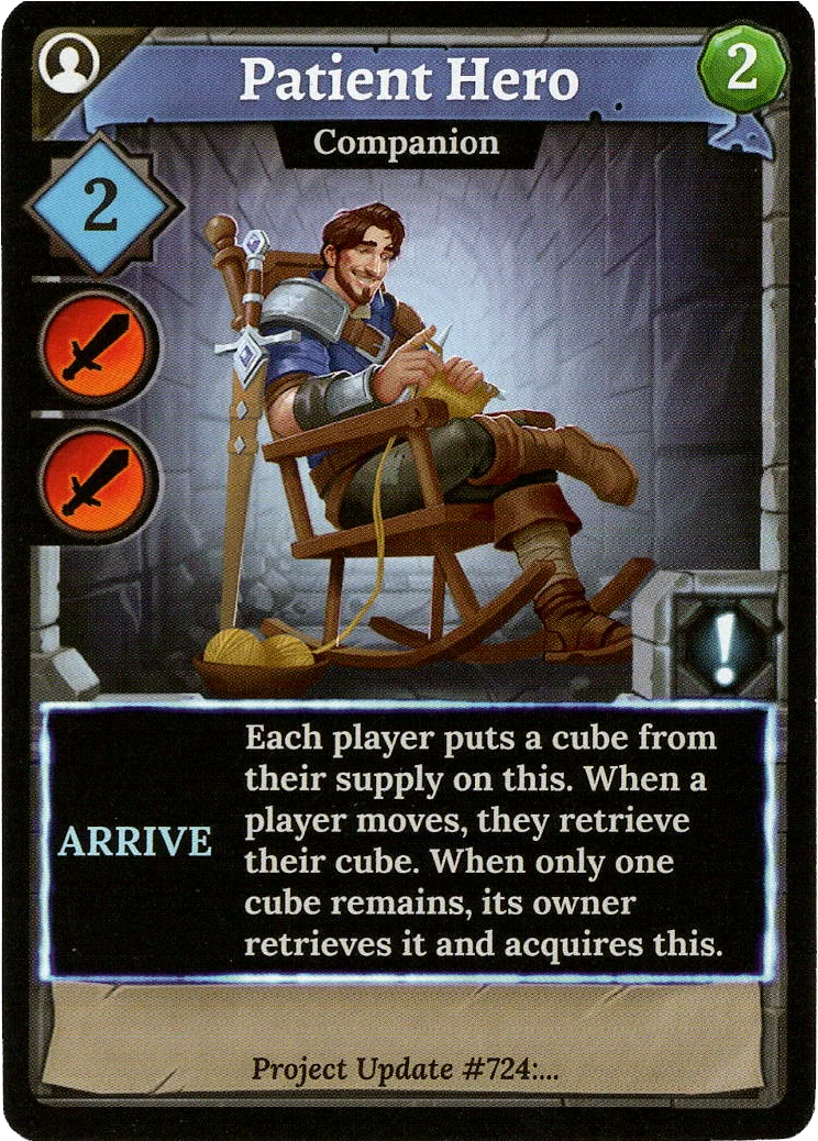 Clank!: Patient Hero Promo Card