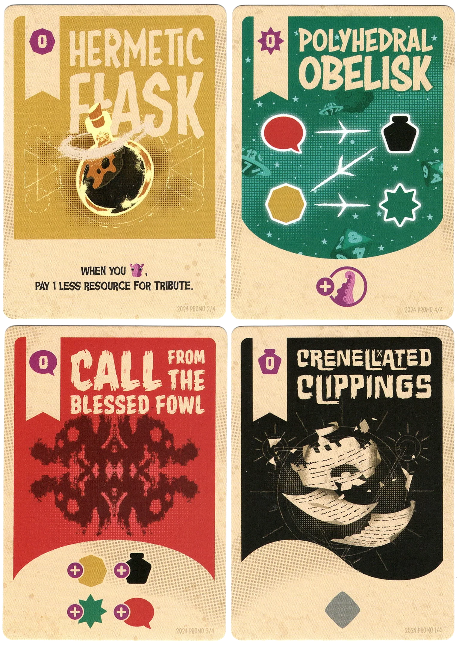 Cosmoctopus: Alternate Art Promo Cards 2024