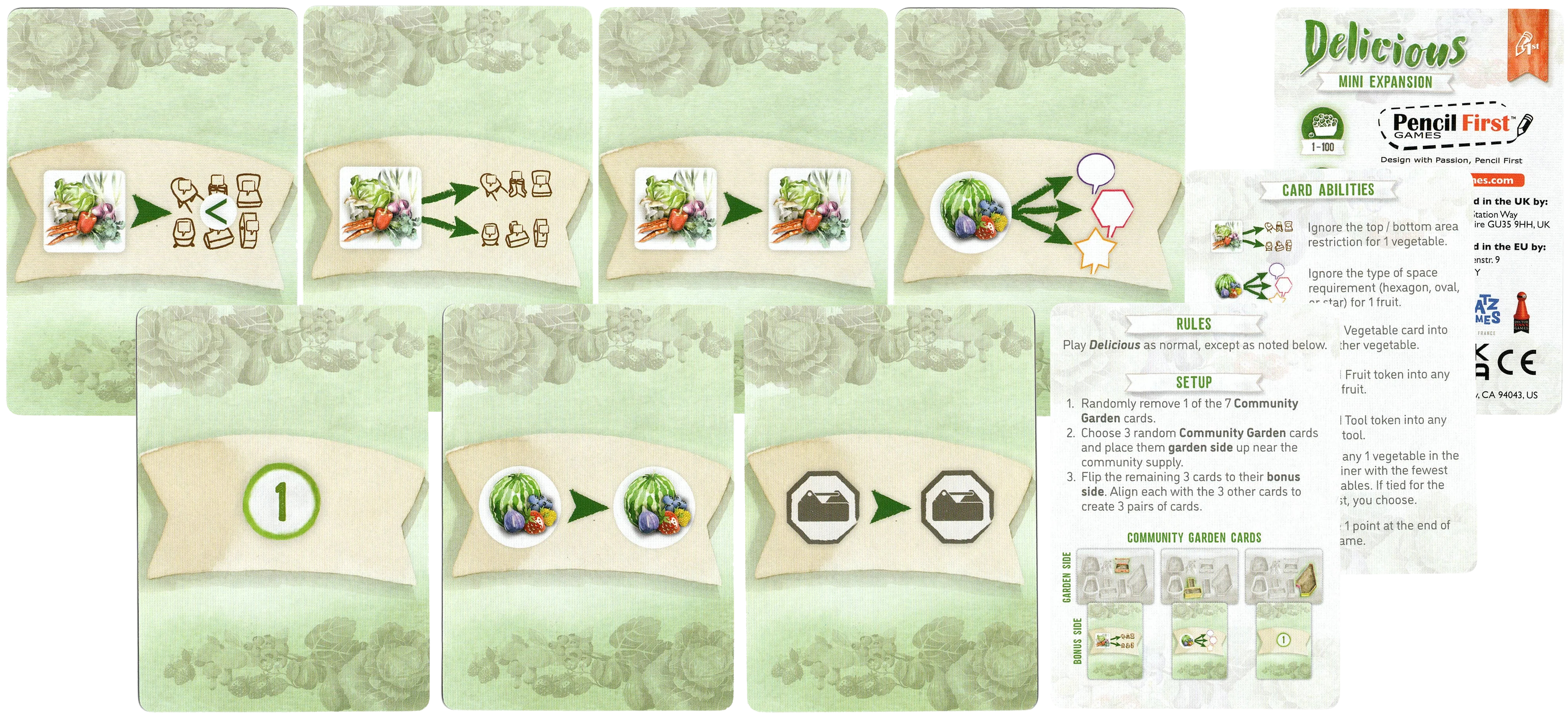 Delicious: Community Garden Mini-Expansion