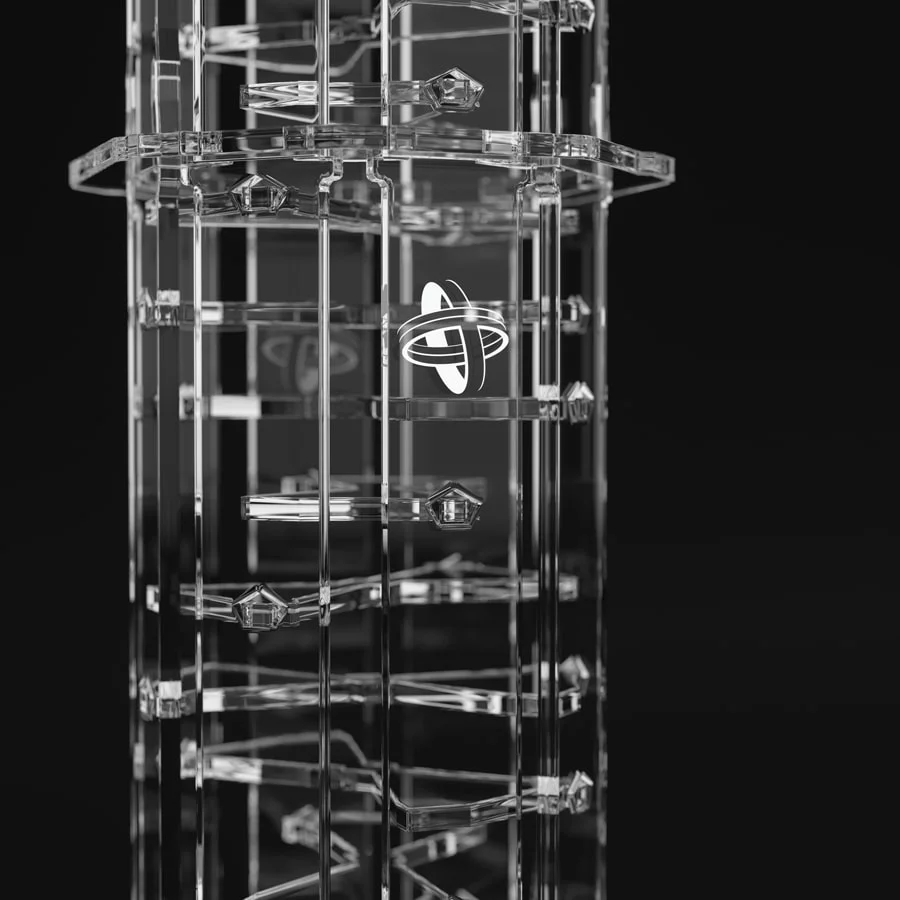 Gamegenic - Crystal Twister Dice Tower - Image 6