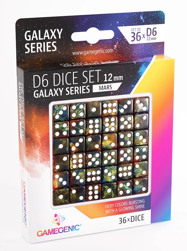 Gamegenic - Galaxy Series D6 Dice - Image 12