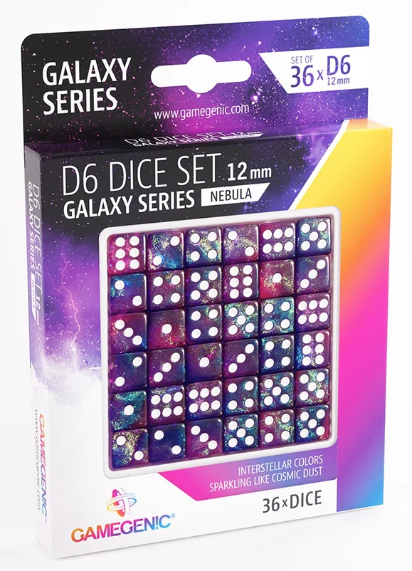 Gamegenic - Galaxy Series D6 Dice - Image 14