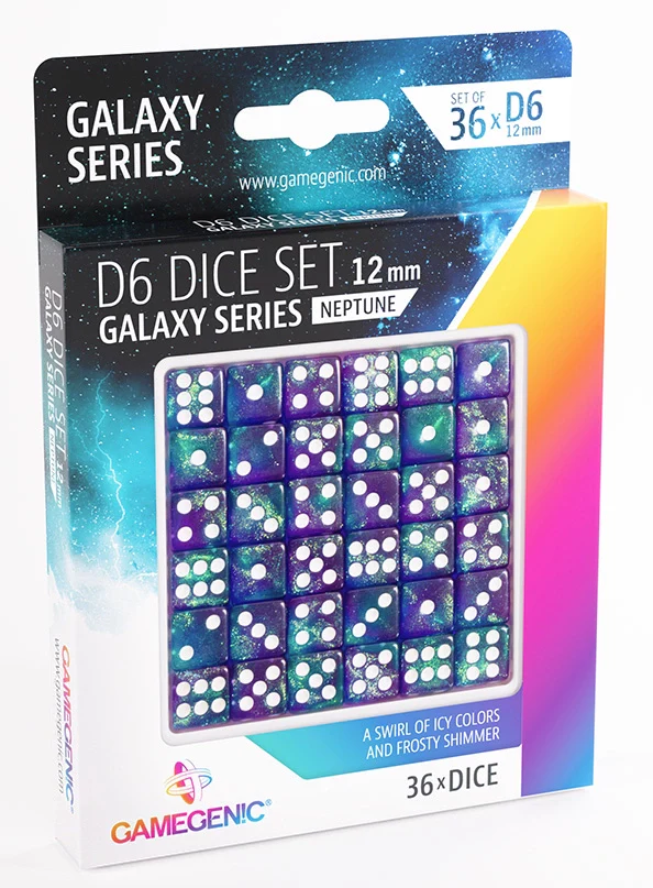 Gamegenic - Galaxy Series D6 Dice - Image 15