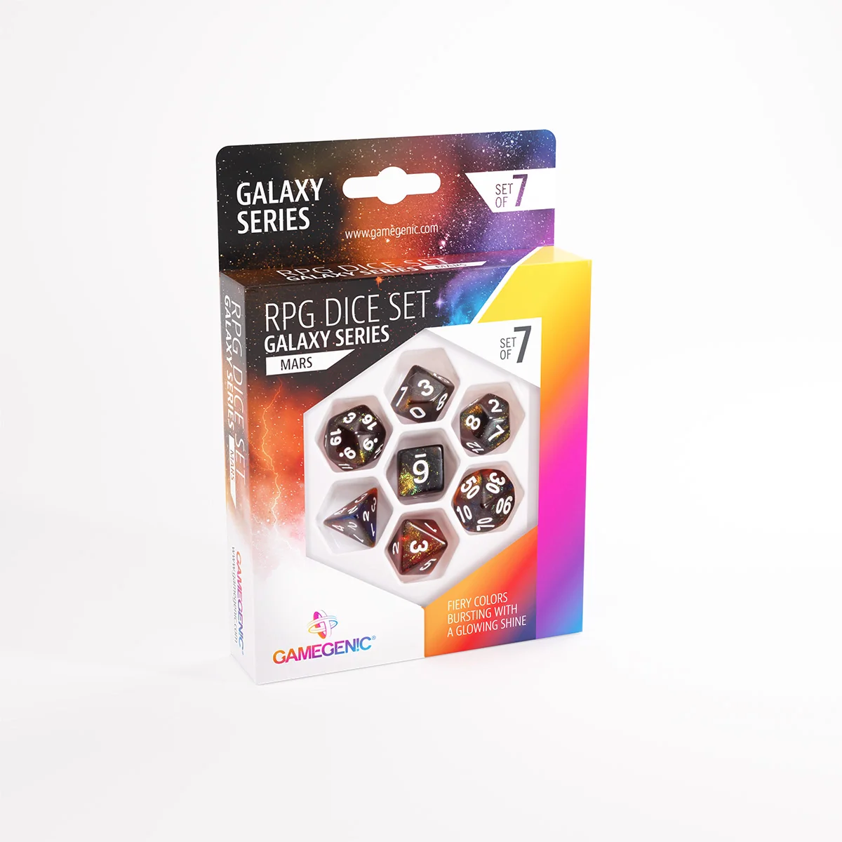 Gamegenic - Galaxy Series Dice (set of 7) - Image 3