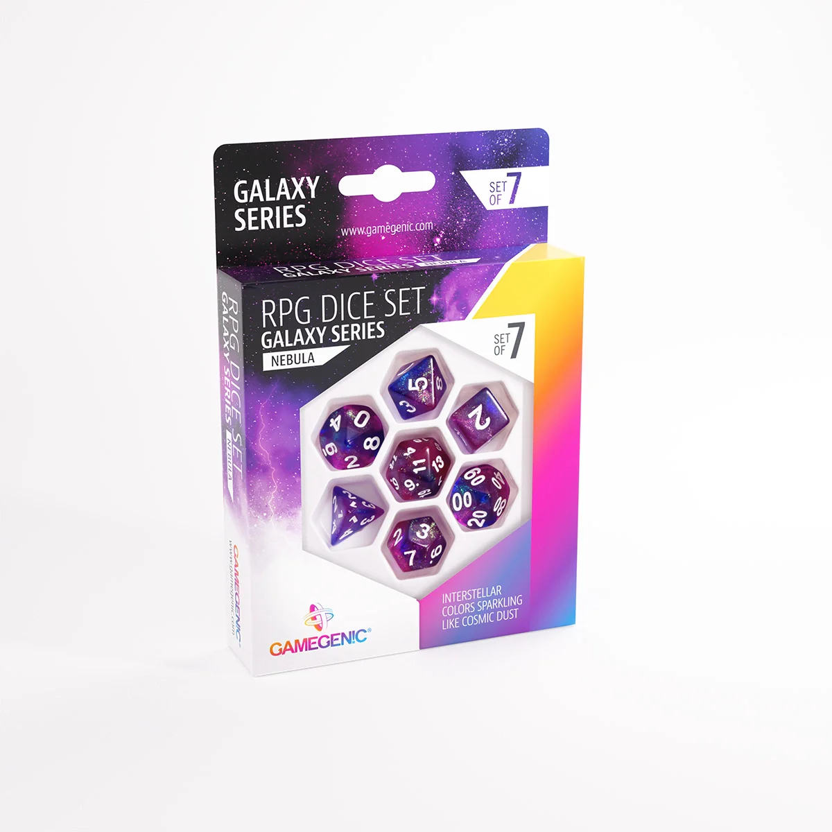 Gamegenic - Galaxy Series Dice (set of 7) - Image 7