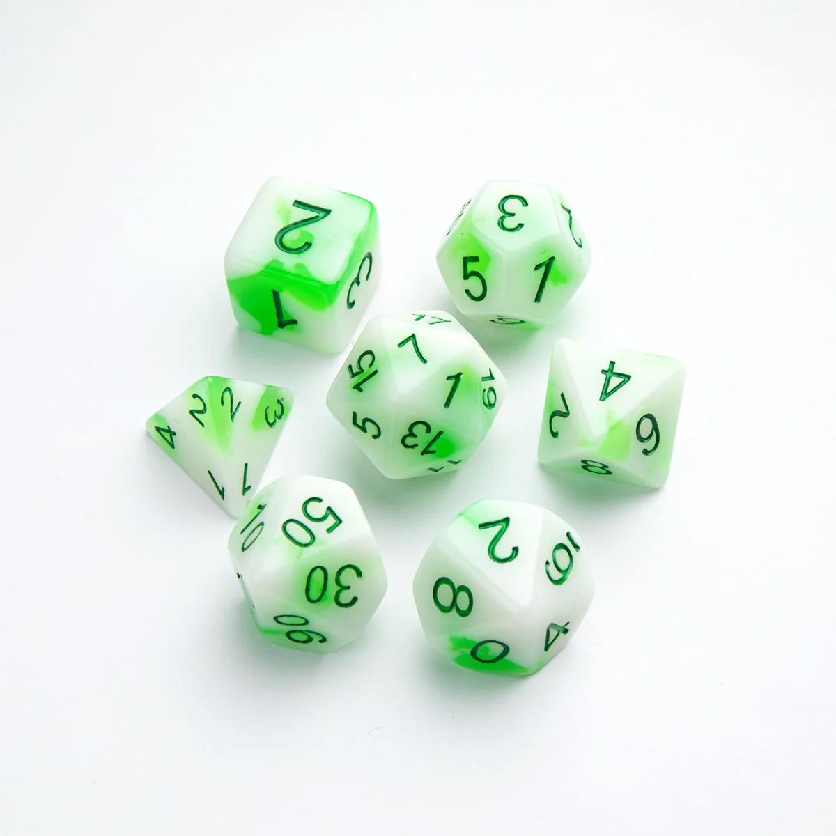 Gamegenic - Glow Series Dice (set of 7) - Image 4