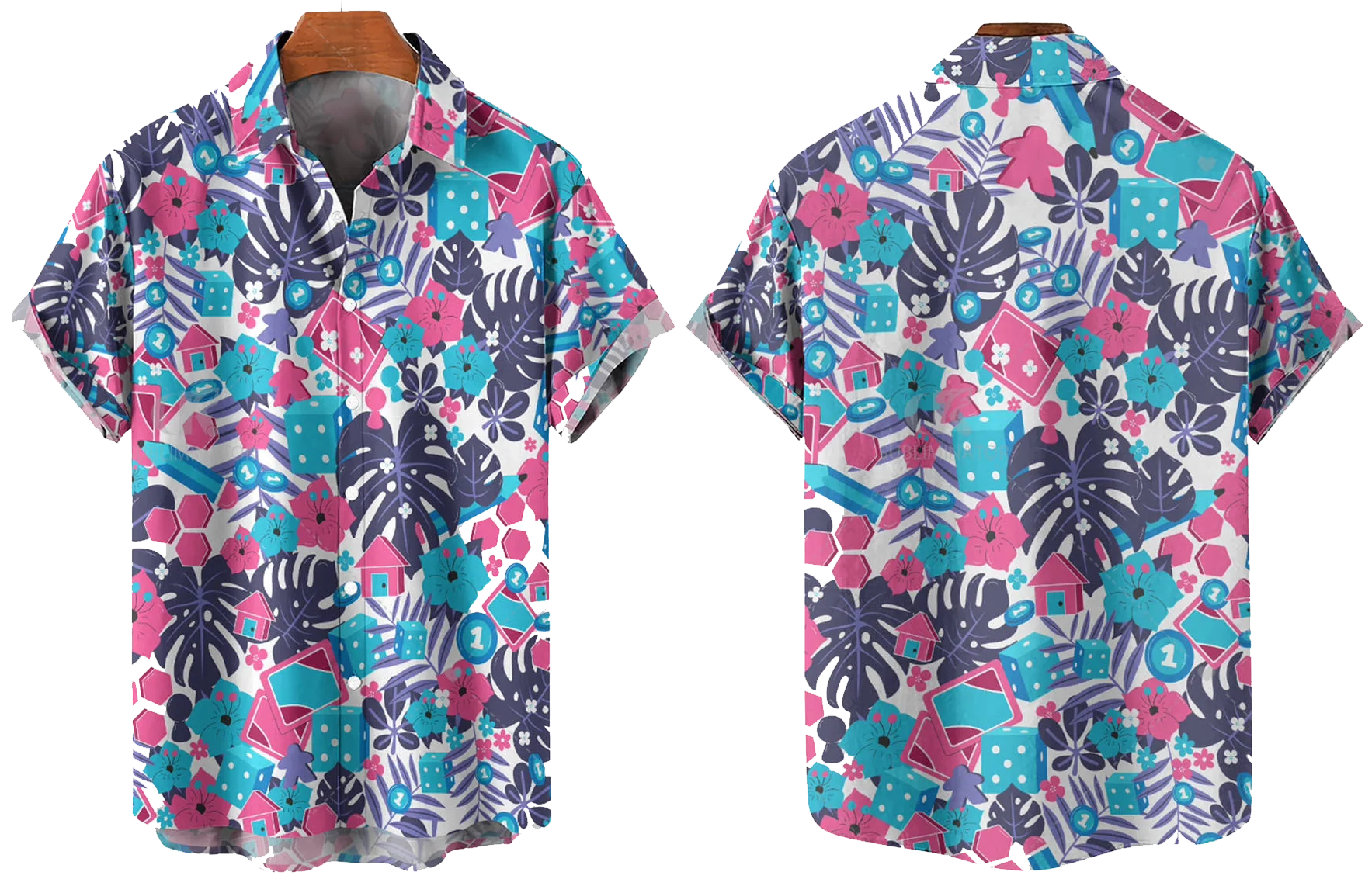 Geek Hawaiian Shirt - Image 2