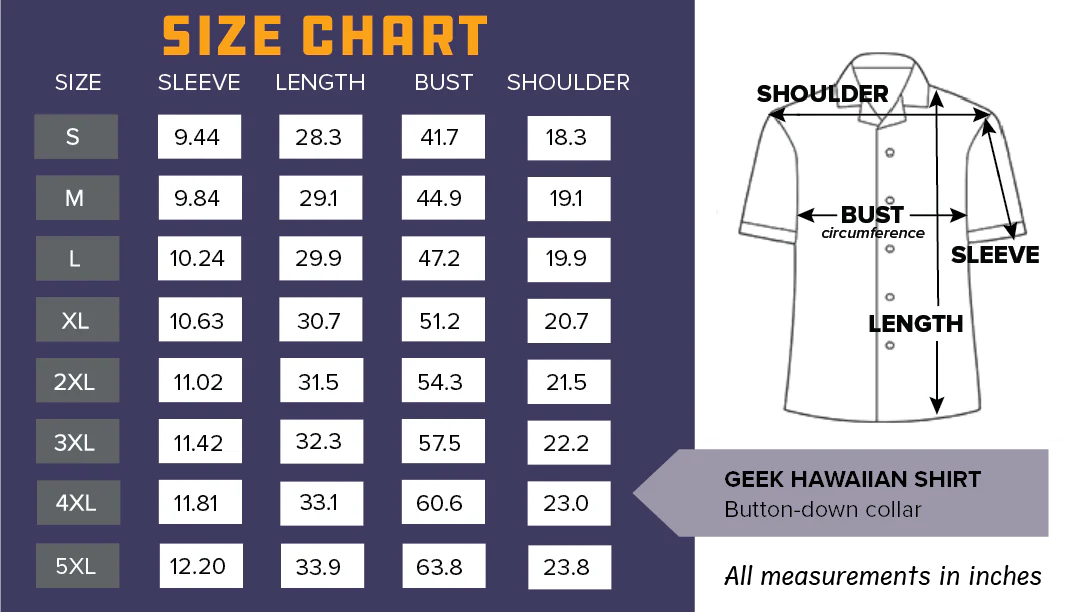 Geek Hawaiian Shirt - Image 4