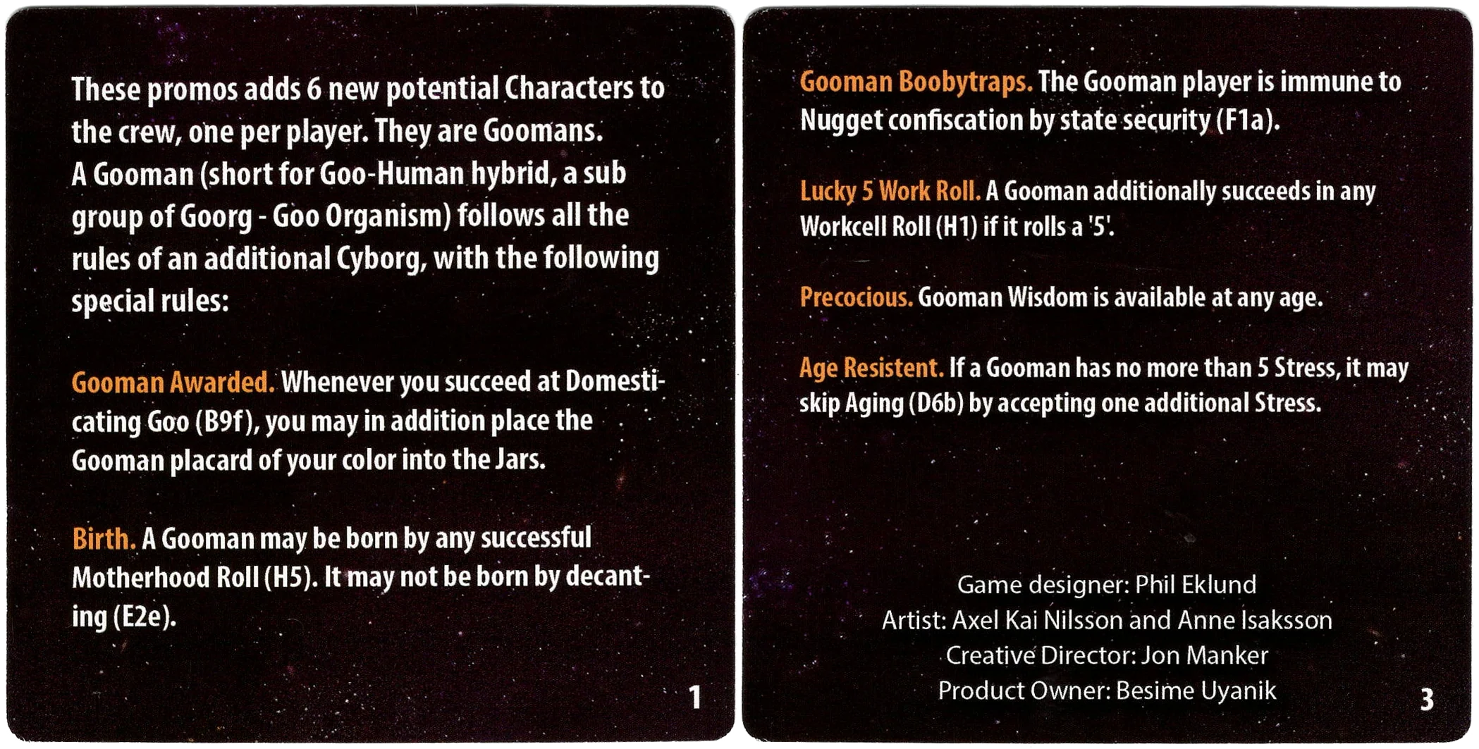 Interstellar: The Dice Tower Goorg Promo Pack - Image 2