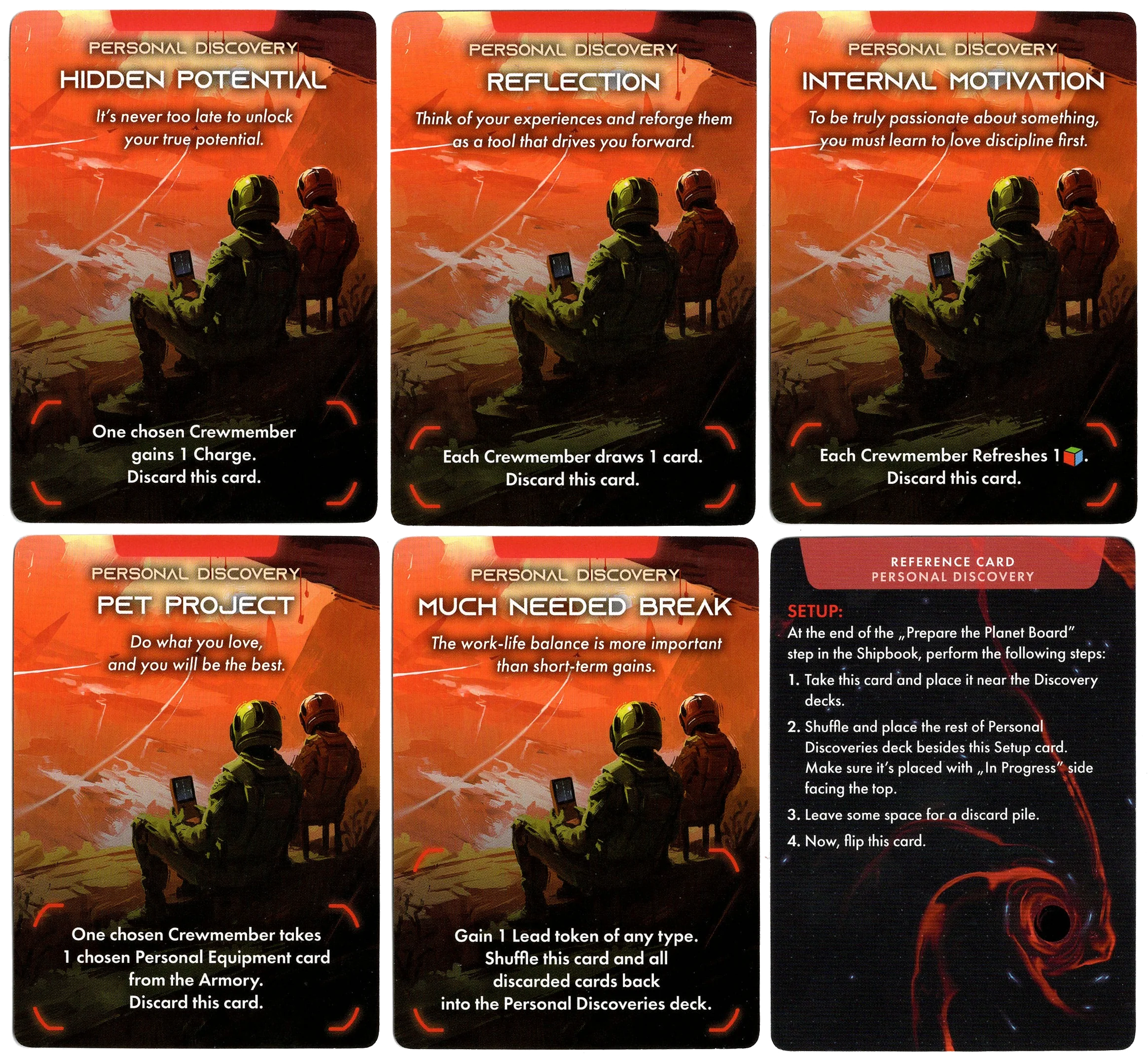 ISS Vanguard: Personal Discovery Promo Cards
