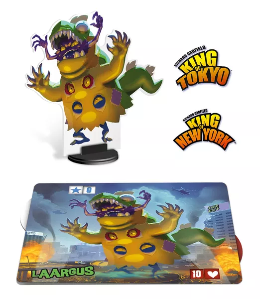 King of Tokyo/King of New York: Laargus Promo Monster - Image 3