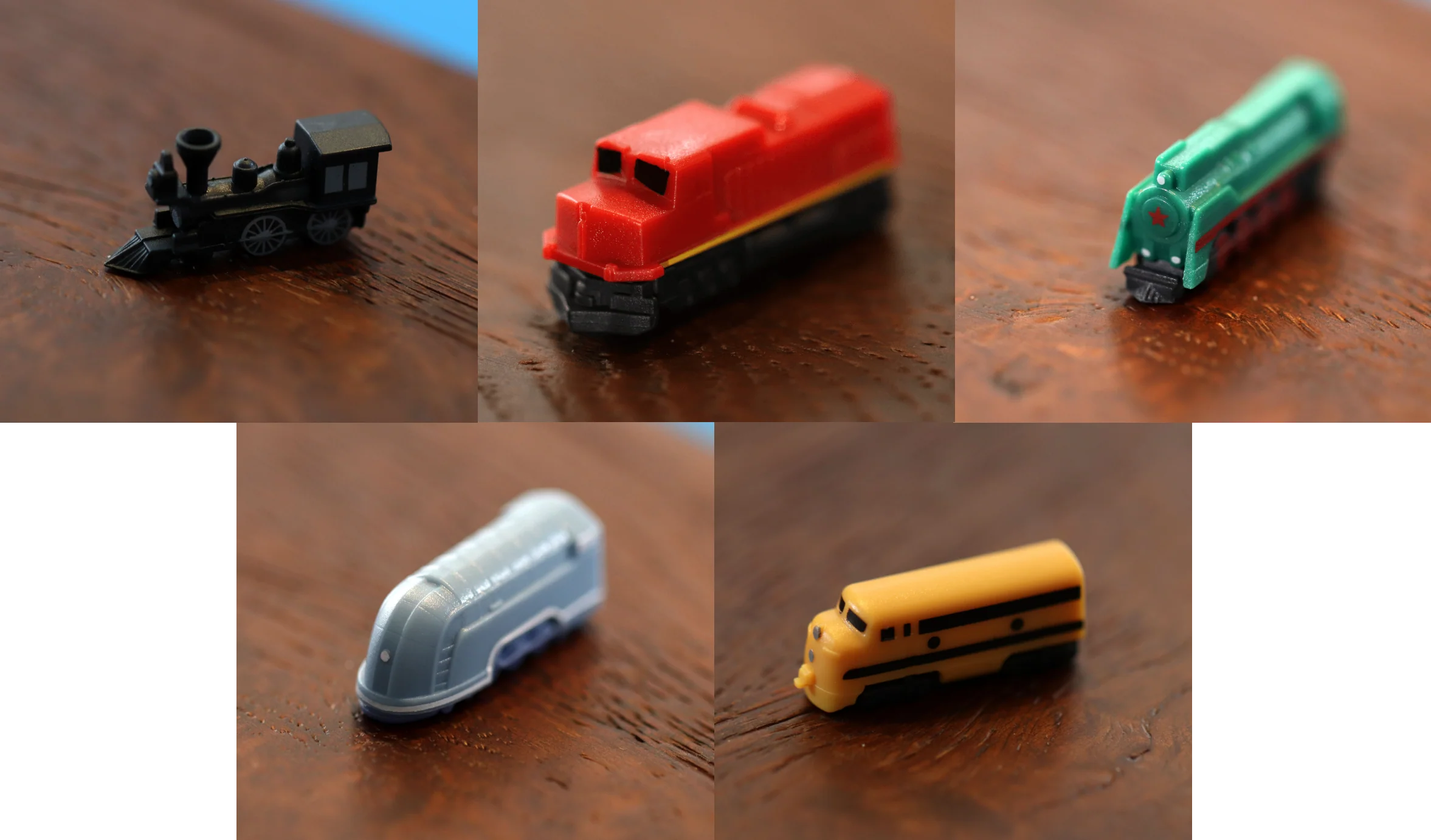 Little Plastic Train Co - Set of 48 Trains - Image 2