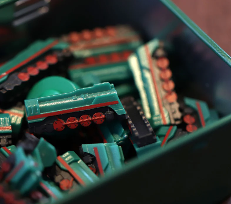 Little Plastic Train Co - Set of 48 Trains - Image 5