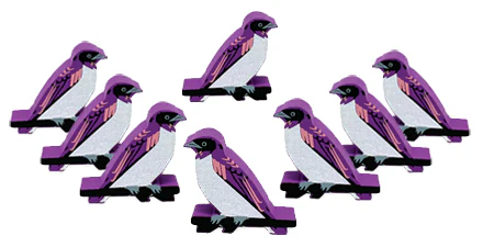 Wingspan: Player Bird Token Sets (Meeple Source) - Image 33