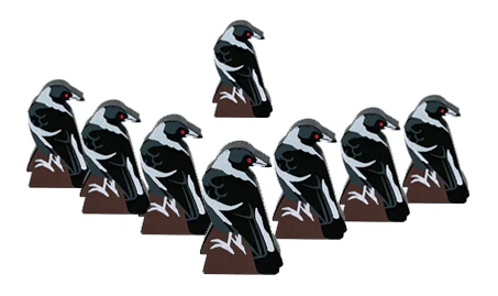 Wingspan: Player Bird Token Sets (Meeple Source) - Image 55