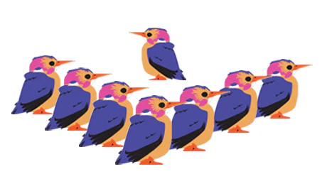 Wingspan: Player Bird Token Sets (Meeple Source) - Image 61