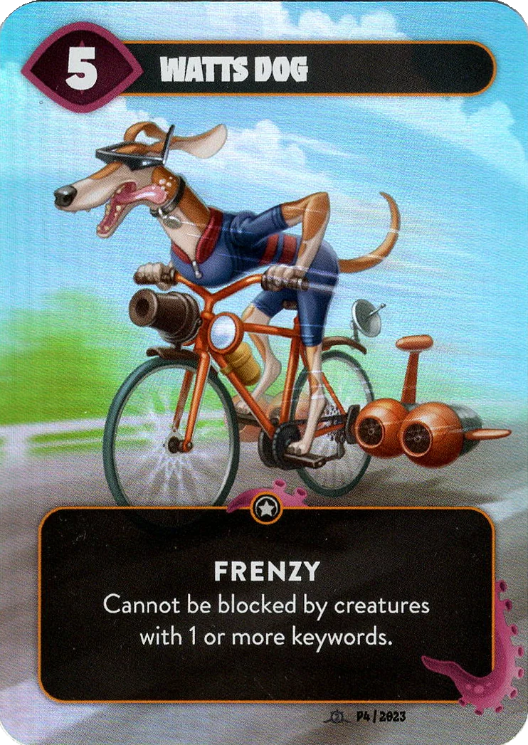 Mindbug: First Contact β Watts Dog Promo Card