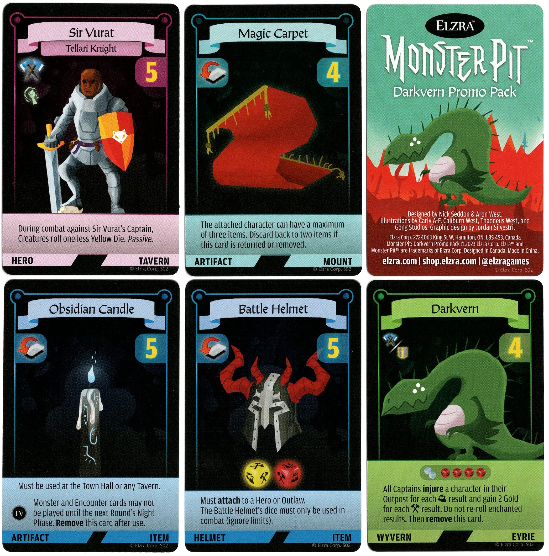 Monster Pit: Darkvern Promo Pack