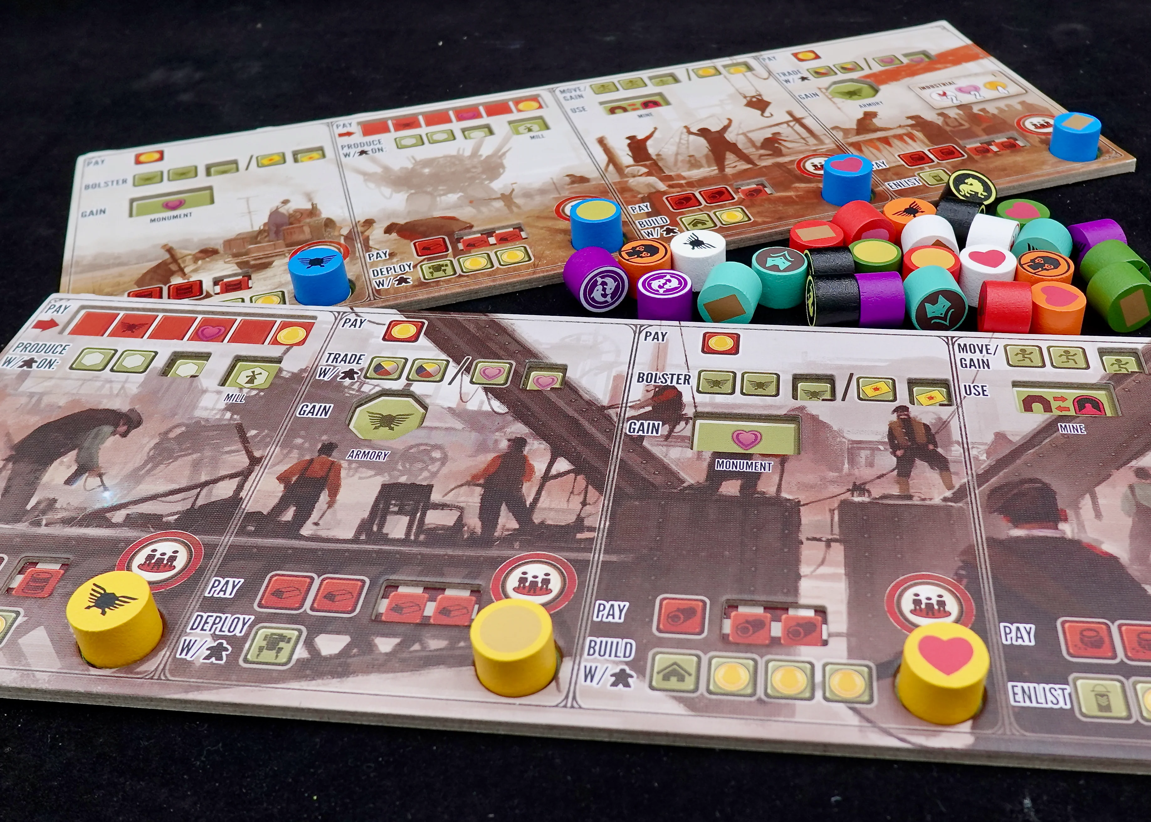 Scythe: Enlist Tokens (Meeple Source)