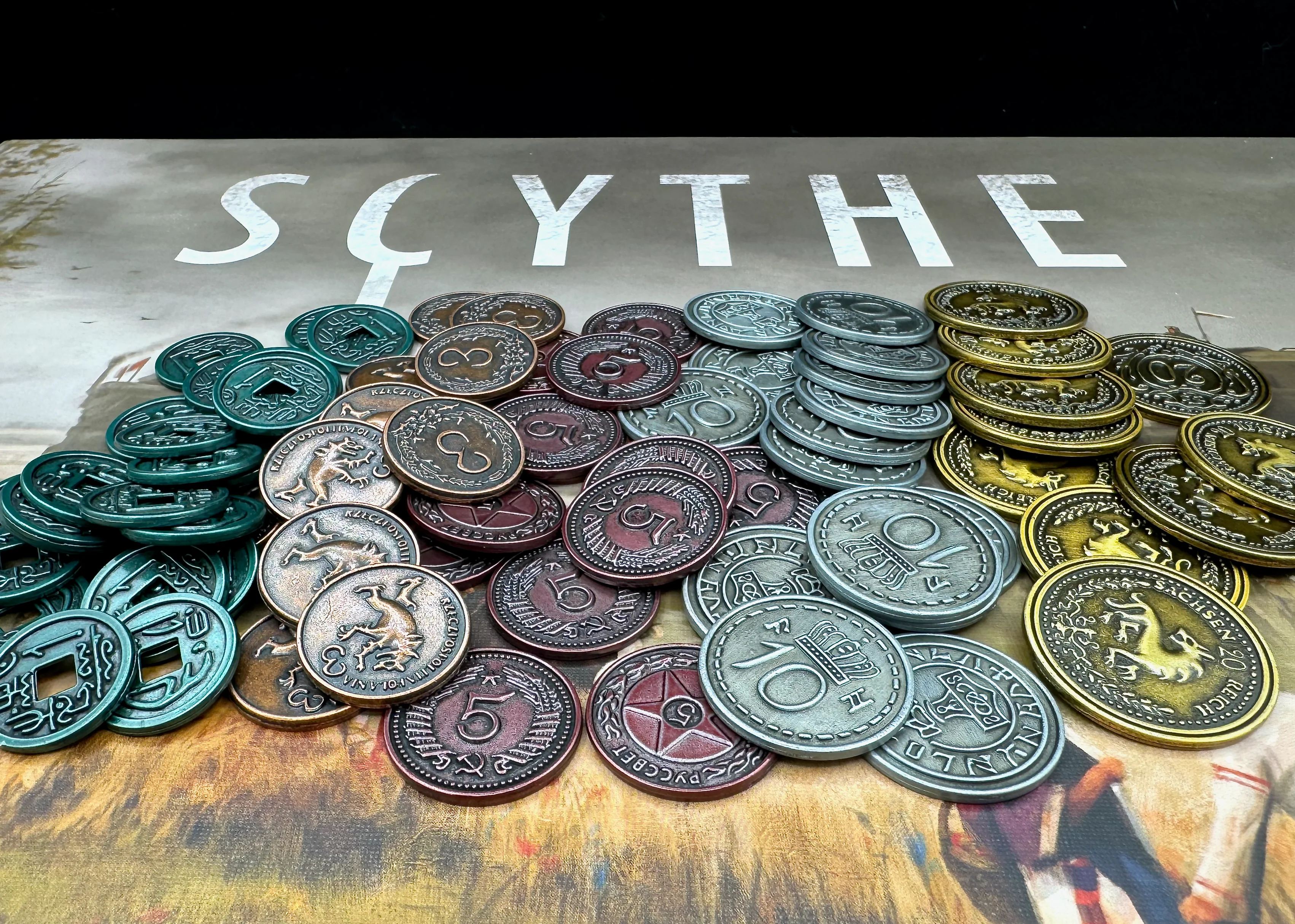 Scythe & Expeditions: Metal Coin Set - Image 2