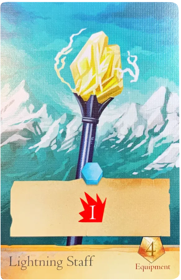 Sleeping Gods: Lightning Staff Promo Card