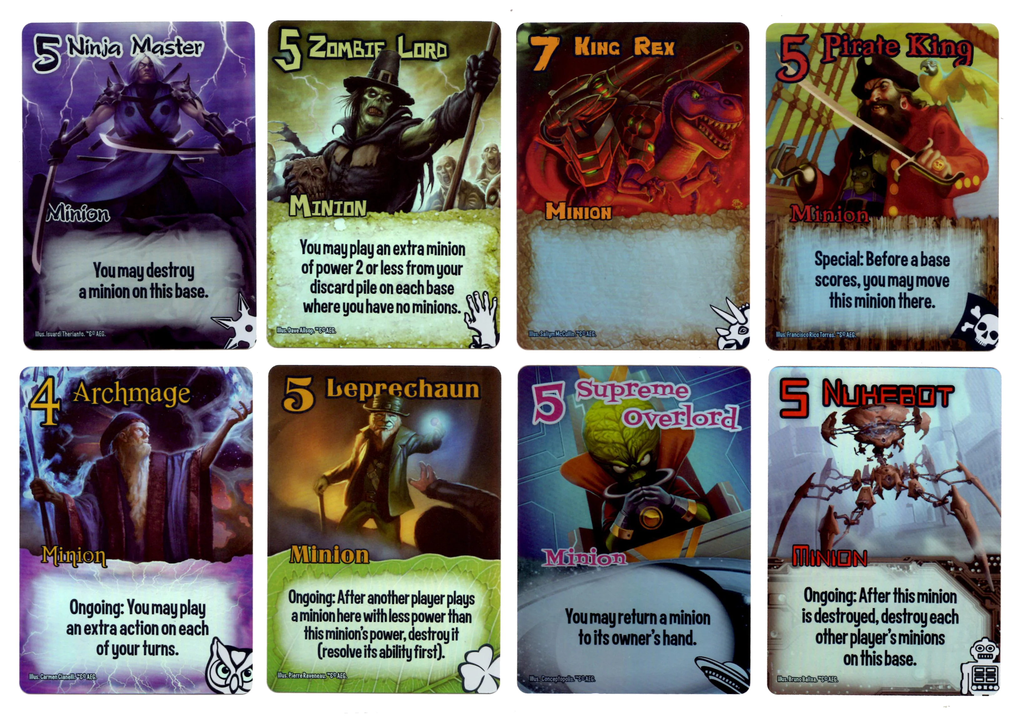 Smash Up: Alternate Art Foil Cards