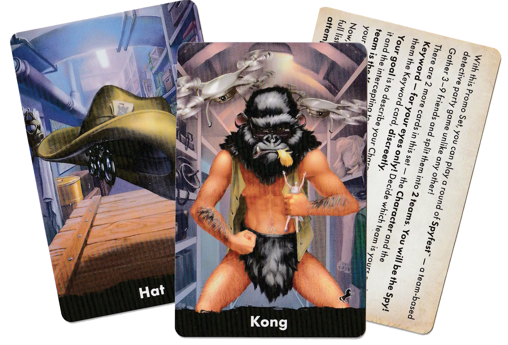 SpyCon: Dice Tower 2020 Promo Cards