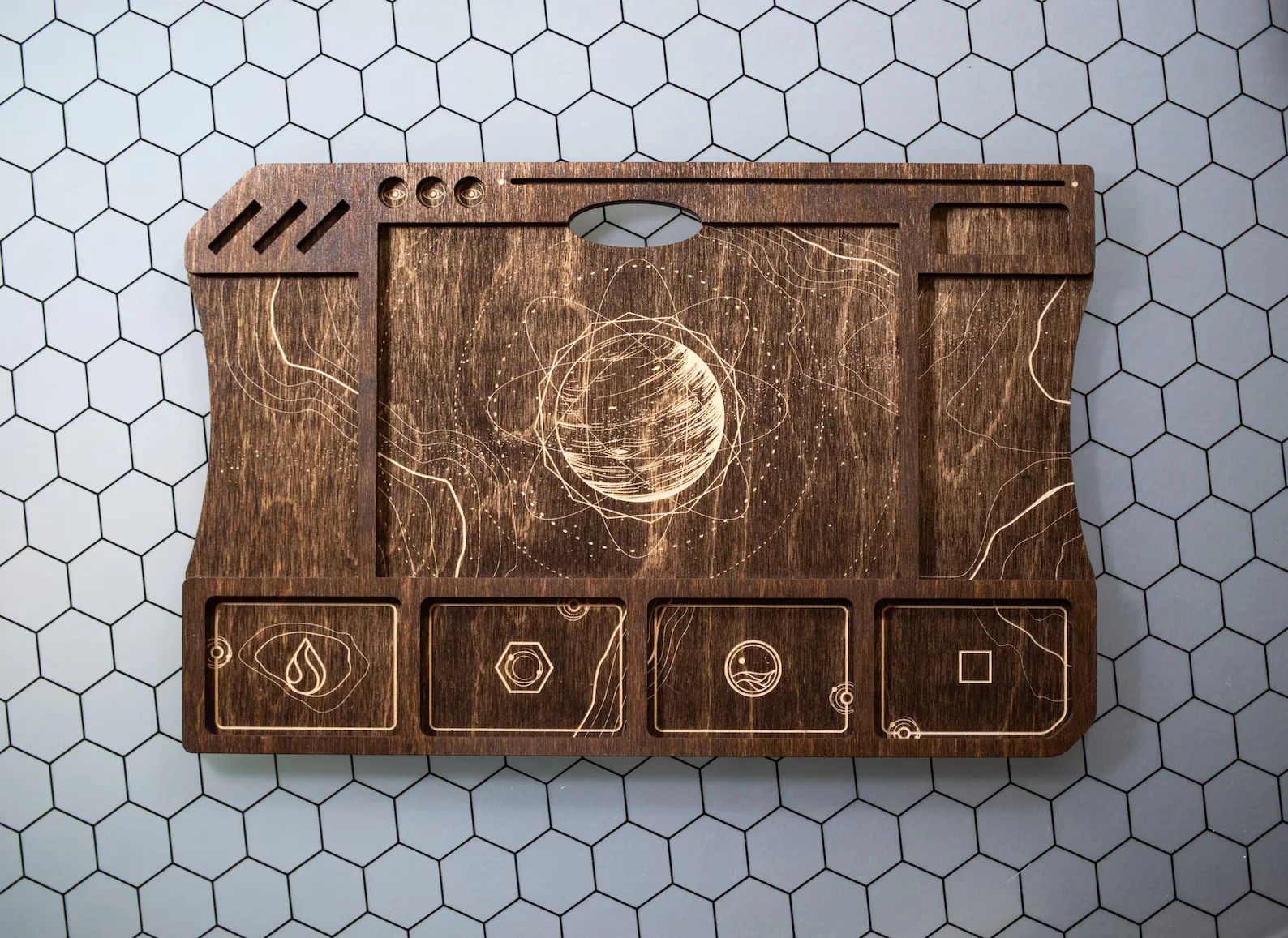 Wooden Player Boards for use with Dune Imperium - Image 2