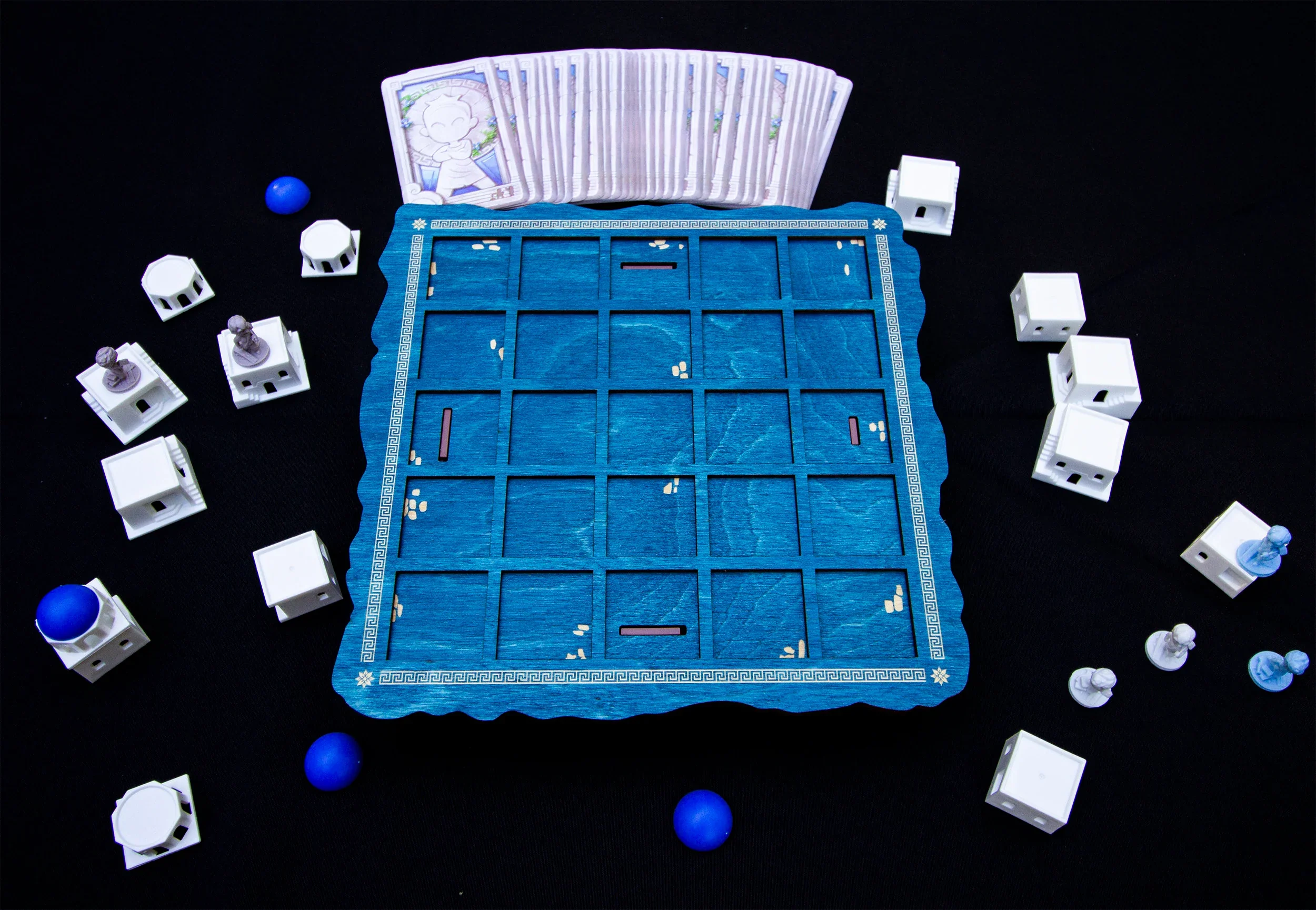 Strata Strike - Wooden Boards for use with Santorini - Image 8