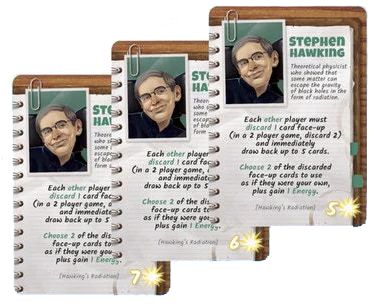 Subatomic: Stephen Hawking Promo Cards