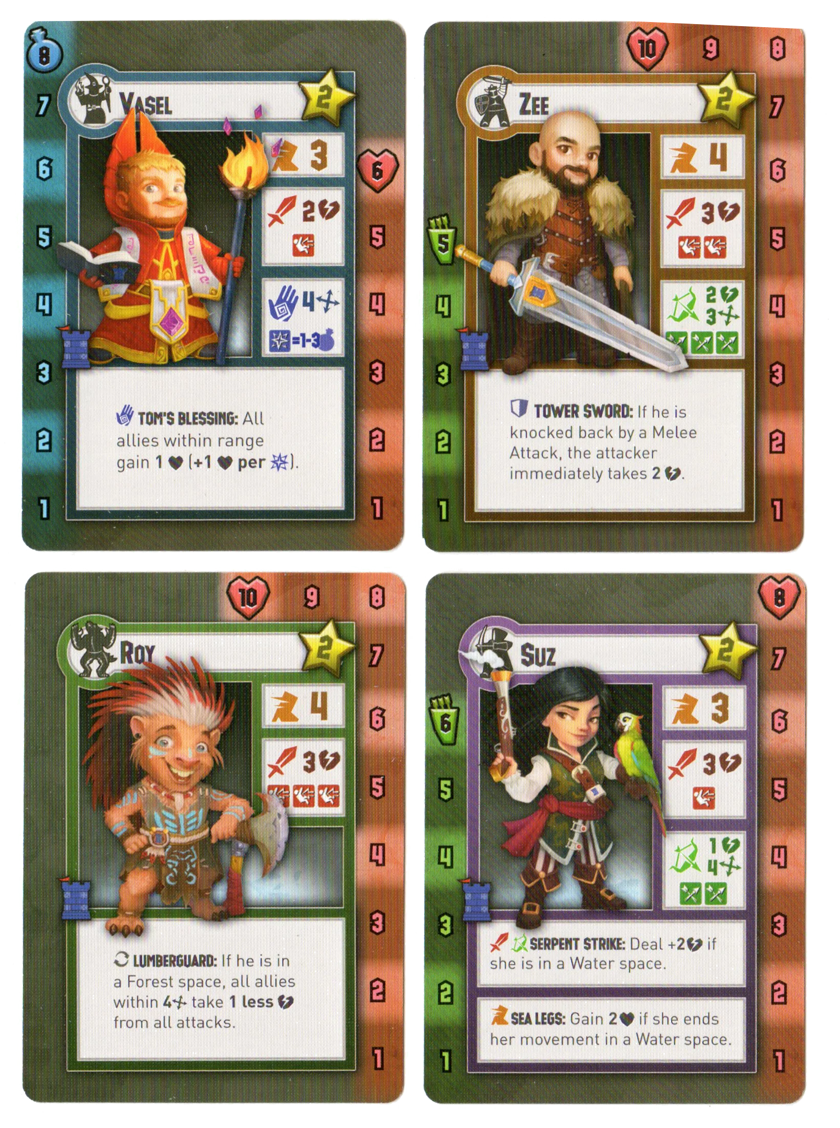 Tiny Epic Tactics: Dice Tower 2020 Promo Cards
