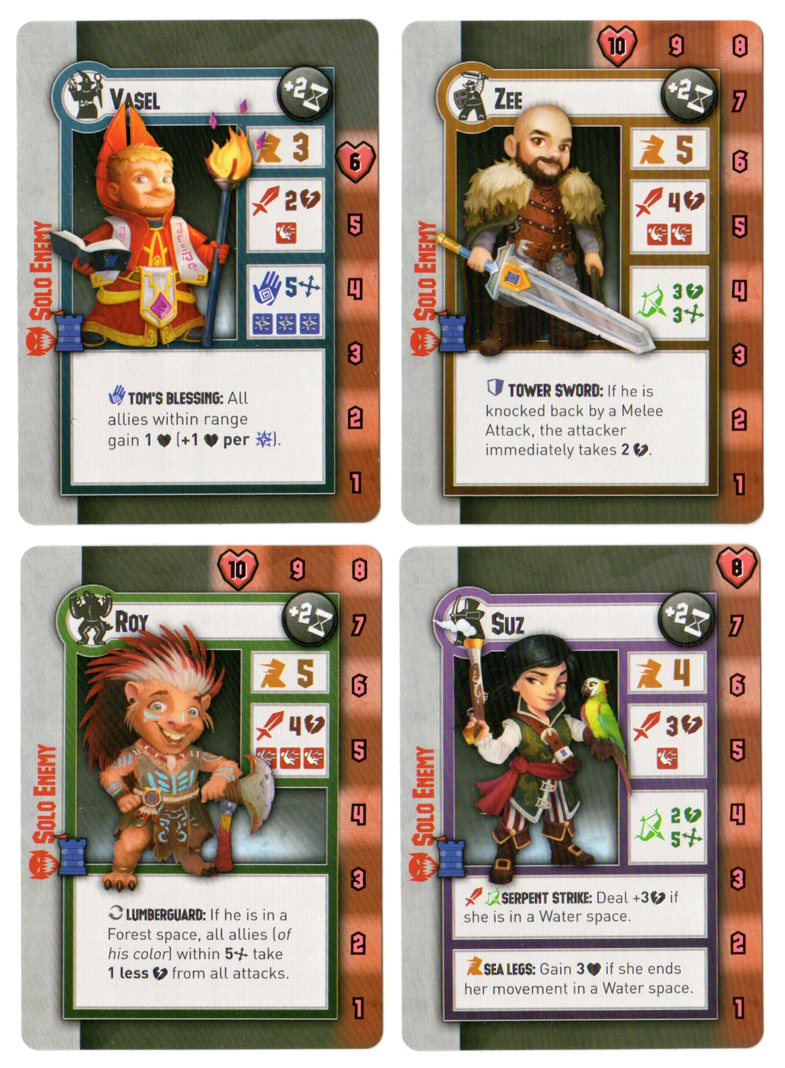 Tiny Epic Tactics: Dice Tower 2020 Promo Cards - Image 2