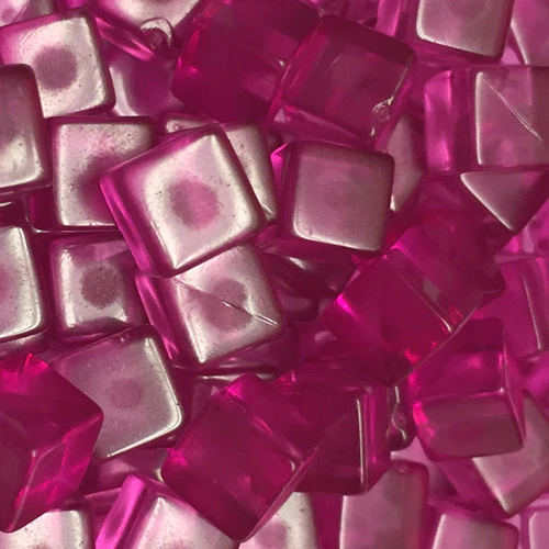 Translucent Plastic Cubes - 8 mm - Bag of 50 - Image 8
