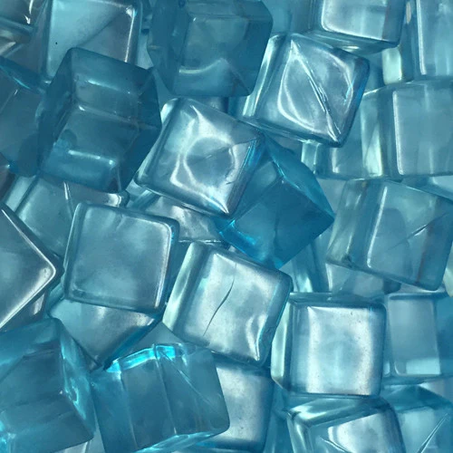 Translucent Plastic Cubes - 8 mm - Bag of 50 - Image 9