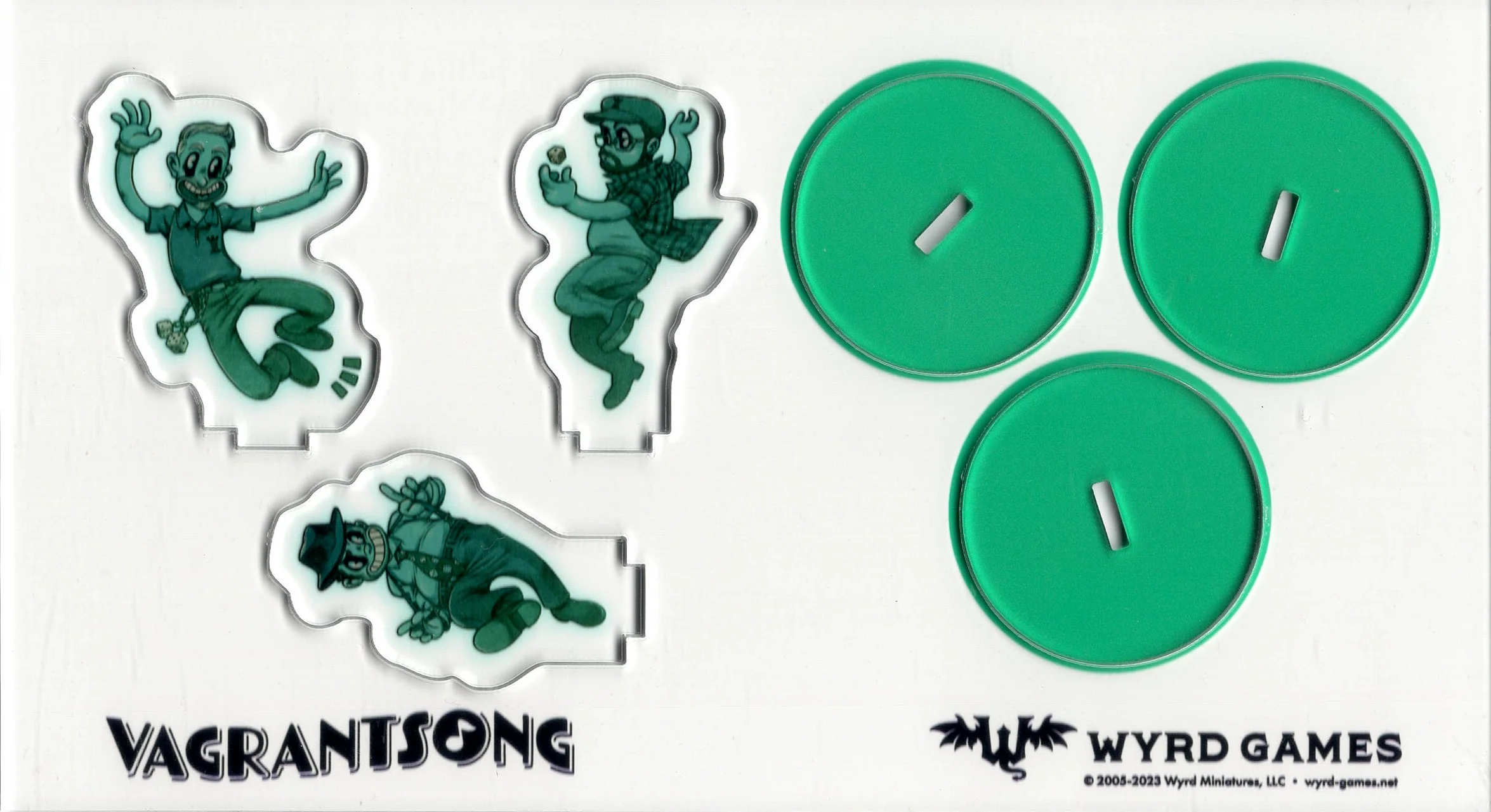 Vagrantsong: Dice Tower Acrylic Standees - Image 2