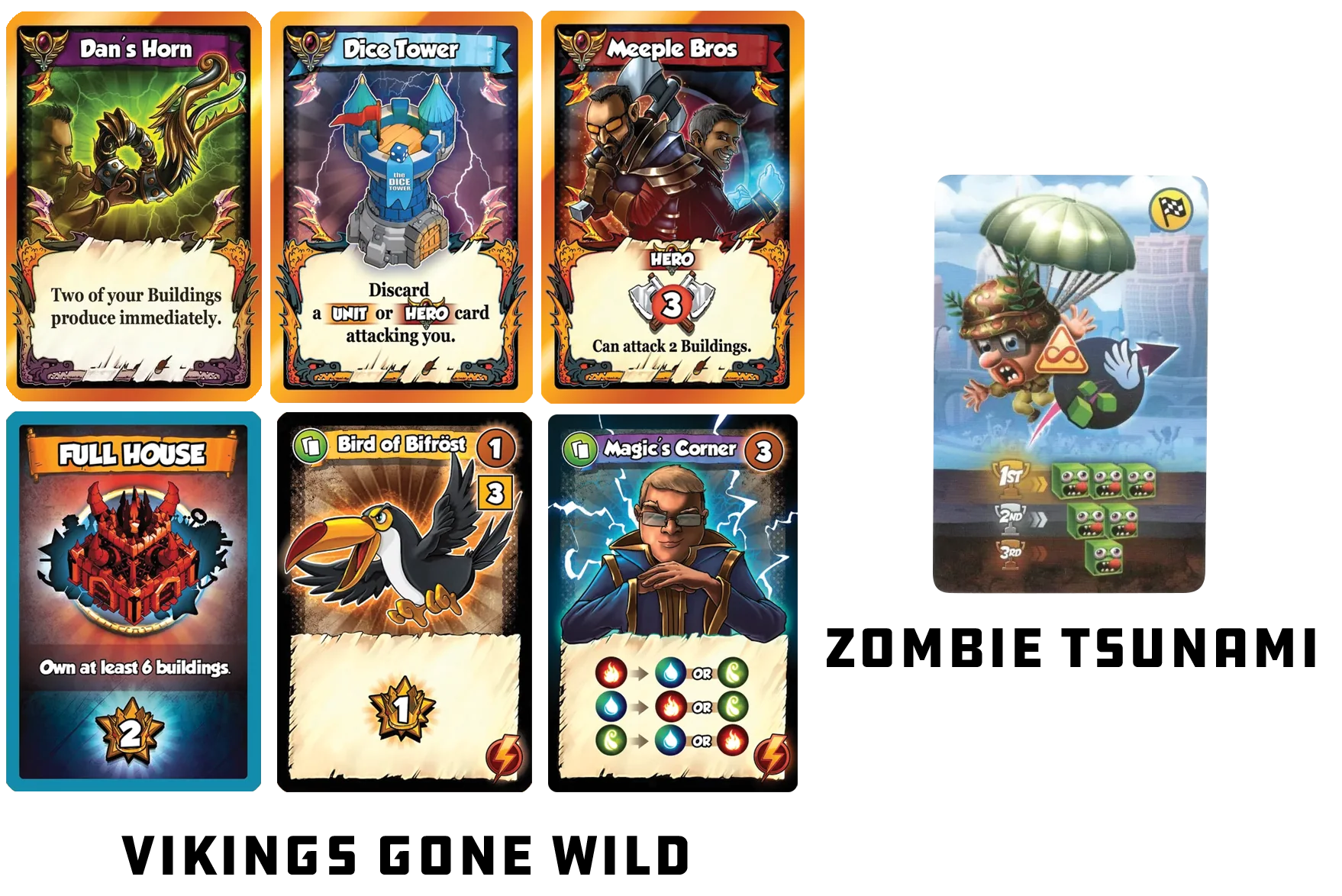 Vikings Gone Wild and Zombie Tsunami: Promo Pack