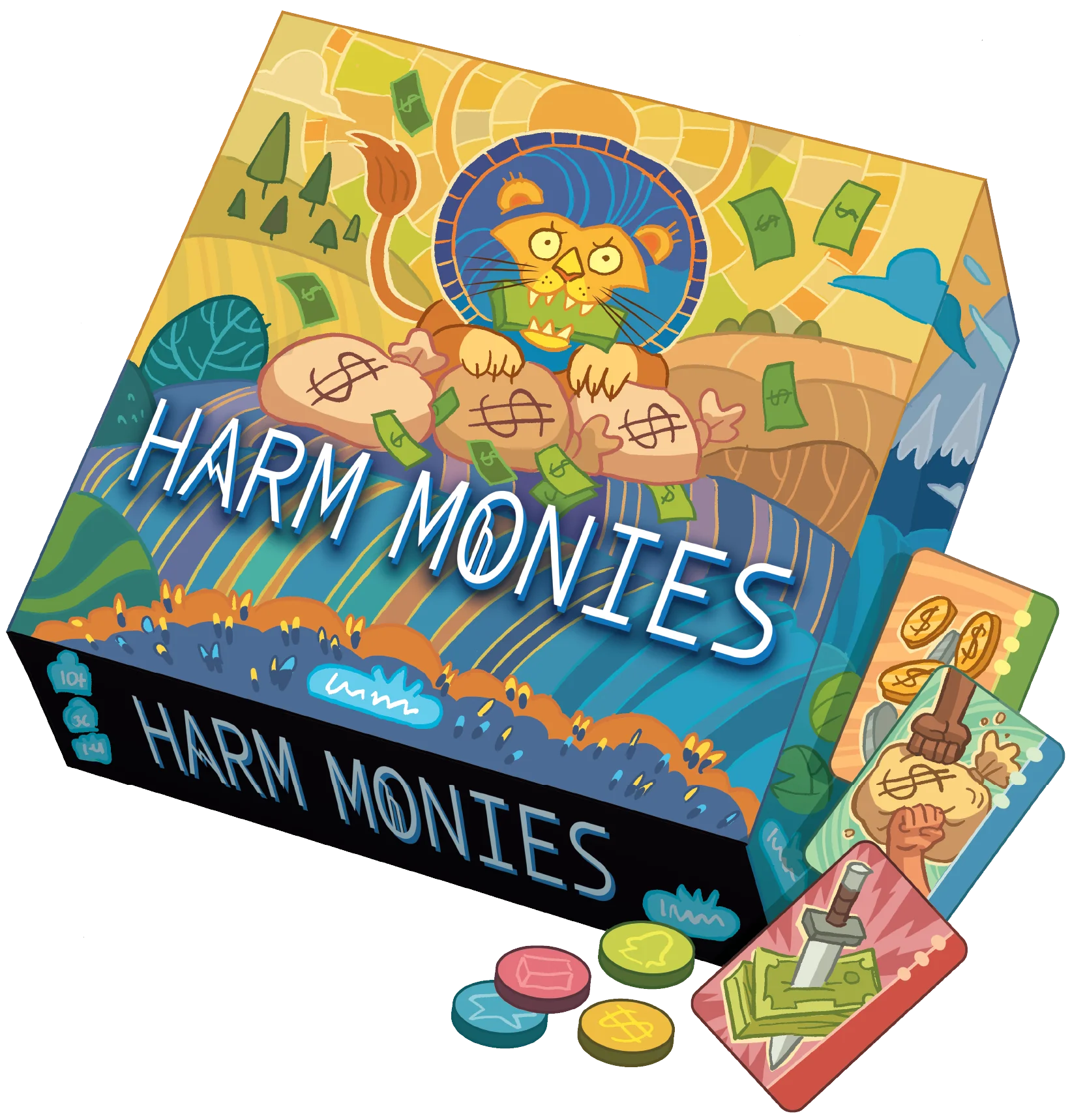 Game Gags - board game parody stickers - Image 18
