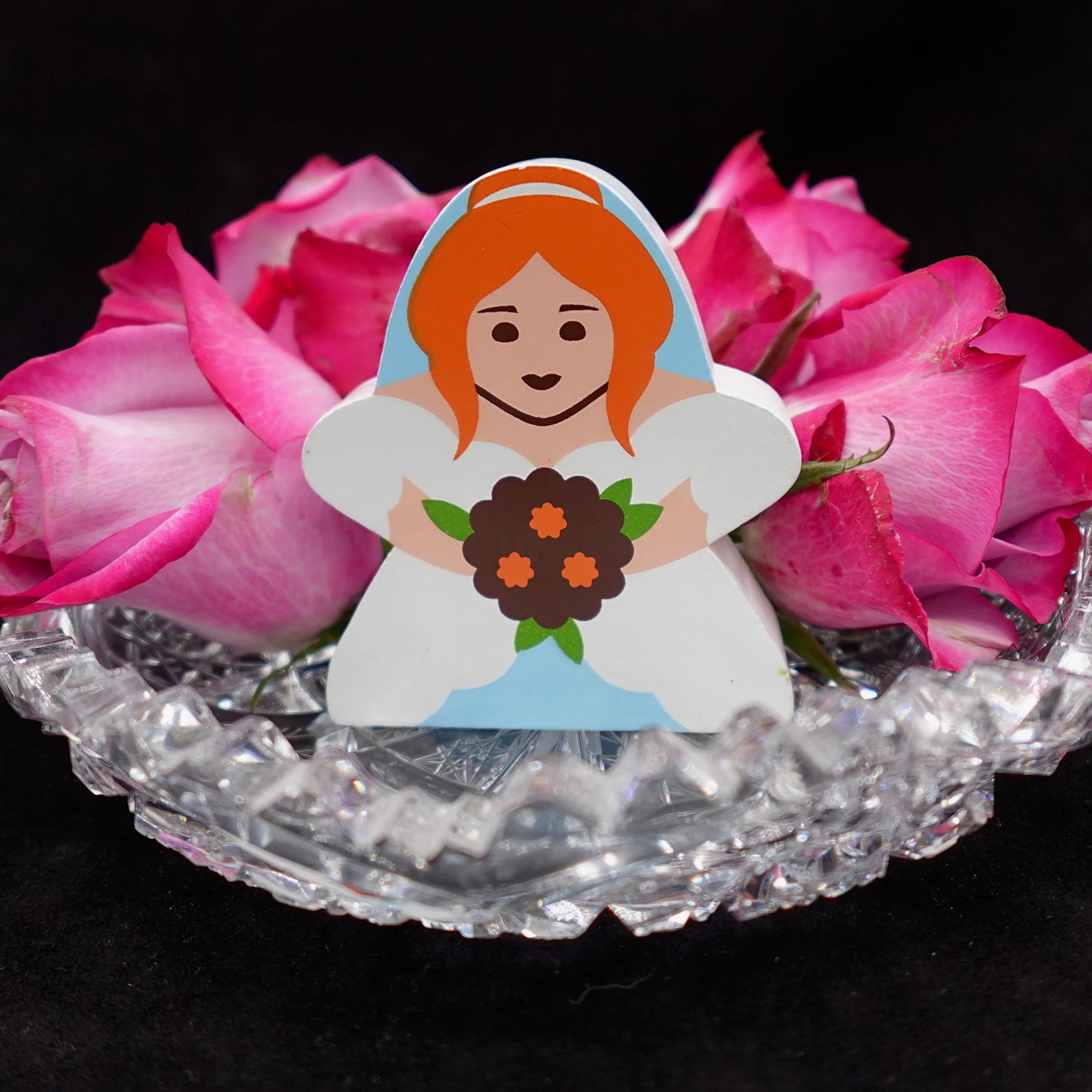 Wedding Meeples - 3" tall (Meeple Source) - Image 8