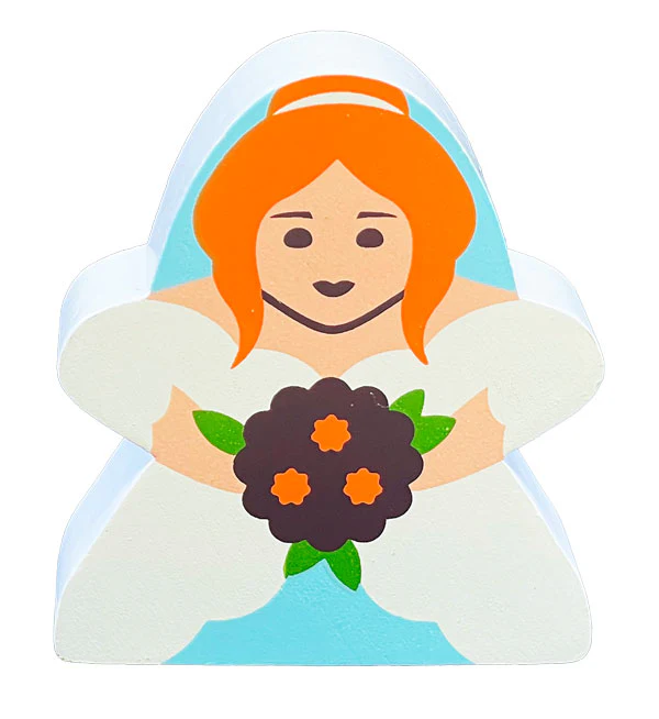Wedding Meeples - 3" tall (Meeple Source) - Image 9