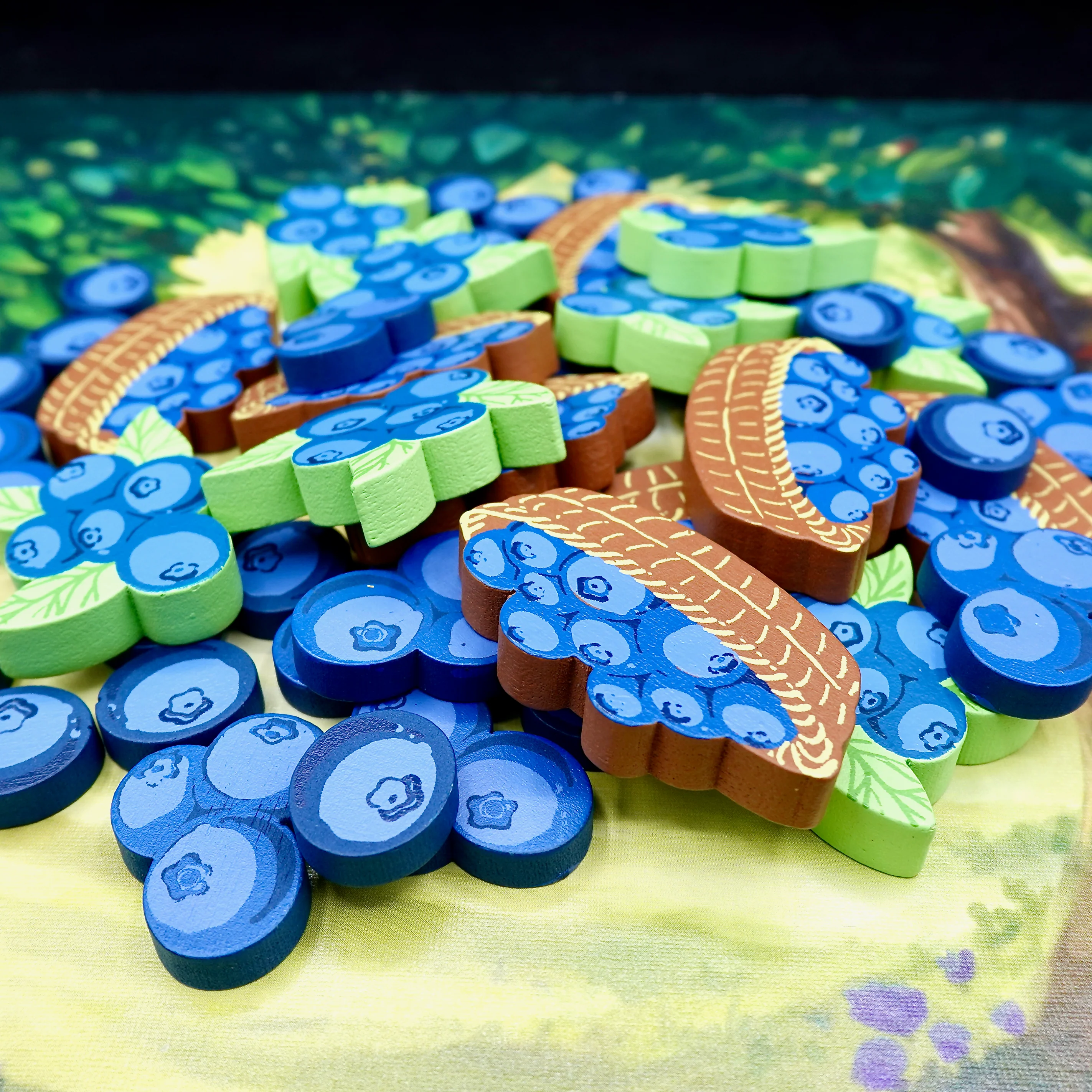Woodcraft: Wooden Blueberries (Meeple Source) - Image 2