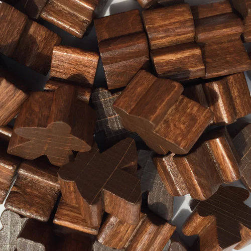 Wooden Meeples - Bag of 10 - Image 11