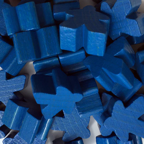 Wooden Meeples - Bag of 10 - Image 4