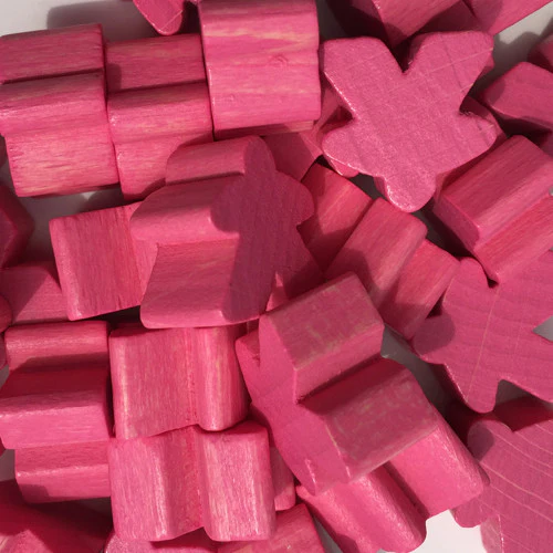 Wooden Meeples - Bag of 10 - Image 9